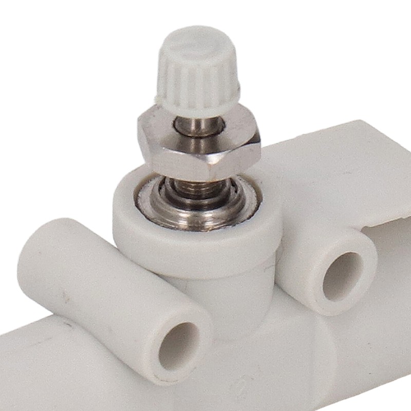5PCS Throttle Valve Straight Through PVC Regulating Valve Pneumatic Fittings