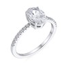 Traditional Timeless 2CT AAA CZ 6x8 MM Brilliant Cut Oval