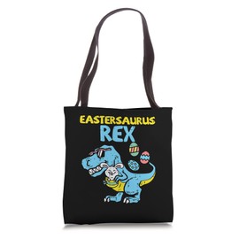 Eastersaurus Rex Trex Easter Bunny Dino Boys Kids Toddler Tote Bag