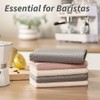 EubooTree Barista Towel 6 Pack, Extra Thick Microfiber Coffee Cleaning