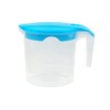 Quality Blue Plastic 1 Litre Multi Purpose Jug with Lid
