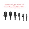 6Pcs Tube Expander Set Hex Handle Pipe Swaging Drill Bit