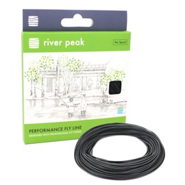 リバーピーク(river peak) Line Weight Forward Sinking Type 6 RP-SL-WF8ST6BK Smokey Black #8