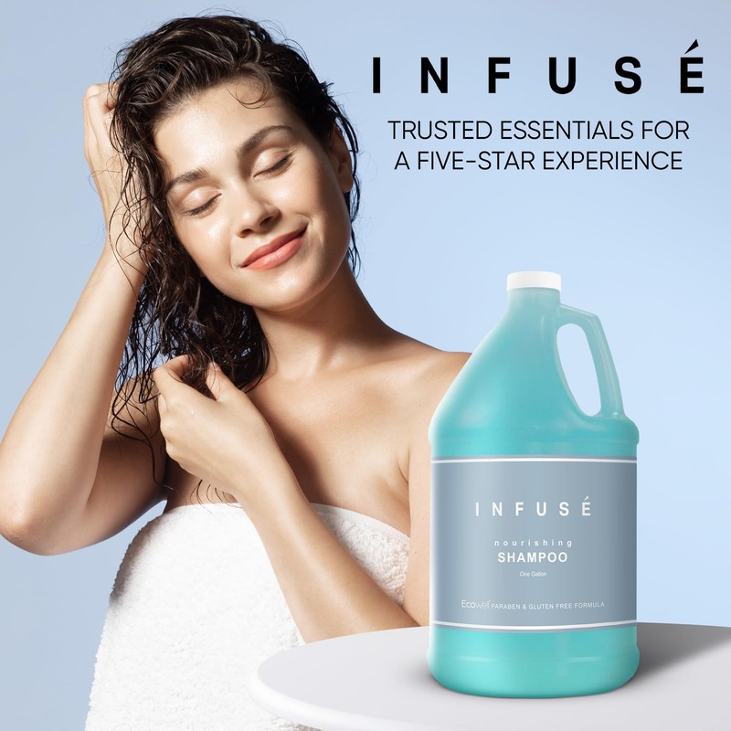 Terra Pure Infuse Hotel Shampoo | 1 Gallon | Designed