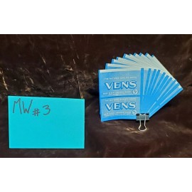 BLUE VENS REPO MINT WRAPPERS FOR ANTIQUE SLOT MACHINE MW#3 BLUE VENS 10 PACK #3
