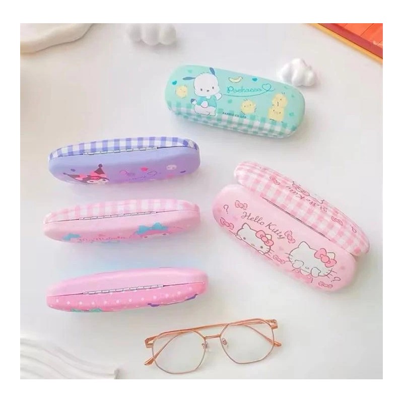 Sanrio Purple Kuromi Protective Glasses Case