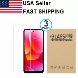 For Motorola 3PACK Tempered Glass For Motorola Moto G 5G G Play G Power 2021 2022 2023 G Pure - For Moto G Power 2022