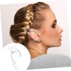 Gatuida 2Pcs Non Piercing Ear Cuff Elegant Ear Hook Jewelry