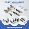 20 Sets 3-in-1 Cam Lock Connector Kit, Eccentric Furniture Fasteners