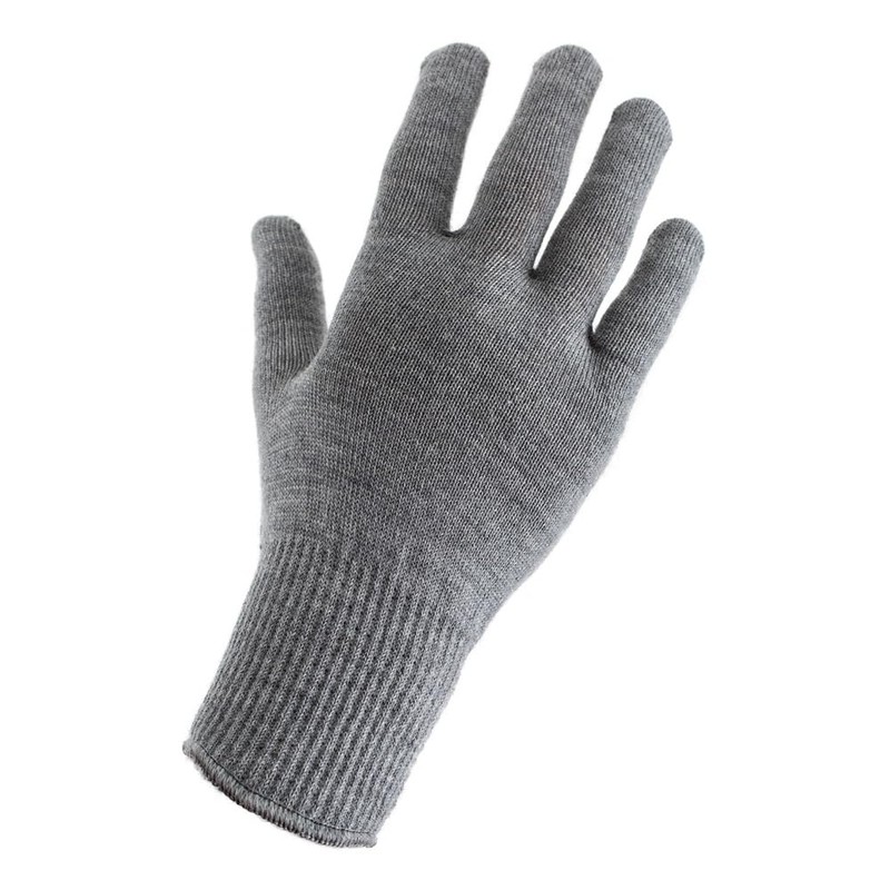 EDZ Merino Wool Thermal Liner Gloves - Grey S