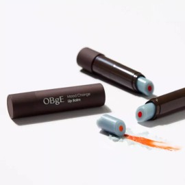OBZEE 오브제 무드 체인지 립밤 웜 오렌지 3g 1개 Objet Mood Change Lip Balm Warm Orange 3g