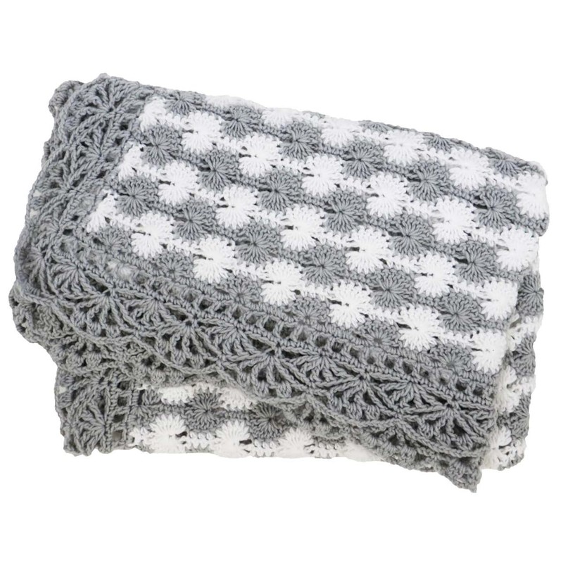Herrschners Cloudburst Throw Crochet Kit