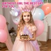 Birthday Crown Headbands for Kids Toddlers Flower Birthday Tiara and