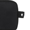 10in Black Surfboard Surfing Fin Storage Bag Durable Canvas Handbag