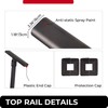 LFGUD 4 to 5 Steps Hand Rails for Outdoor Steps,Stair