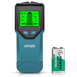 Stud Finder Wall Scanner - 5 in 1 Stud Finder Tool w/Smart Chip and HD LCD Display, Stud Detector Beam Finders for the Center and Edge of Wood AC Wire Metal Studs Joist Pipe (Dark Aqua)