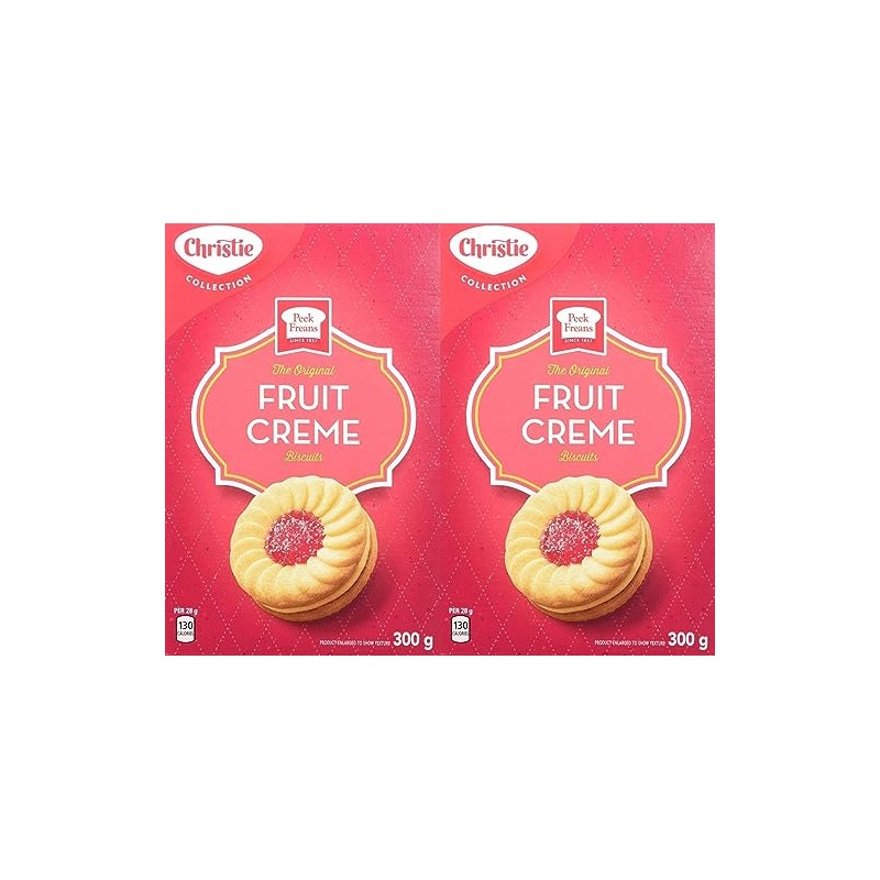 Peek Freans Fruit Crème 300g/10.6oz {Imported from Canada} Pack of