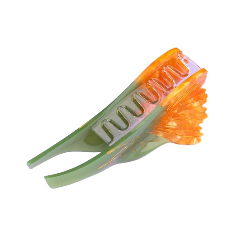 Calendula Claw Clip,Acetate Hair Clips,Small Hair Clips for Women