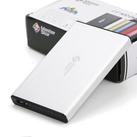 MasterStor 80 GB External Hard Disk Drive USB 3.0 Super-Fast 2.5-inch SATA Laptop Hard Drive Portable Hard Drive Silver