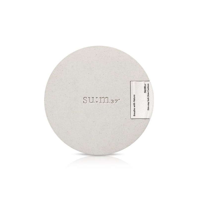 Soom37° 숨37도 스킨스테이 소프트 글로우 쿠션(본품+리필) 고보습 광채 SU:M37° Skinstay