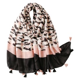 FAIRYGATE Scarf Gifts for Women Leopard Print Scarf Warm Scarfs for Women Winter Shawl and Wraps Oversized Scarves Shawl Shawls for Weddings 70023
