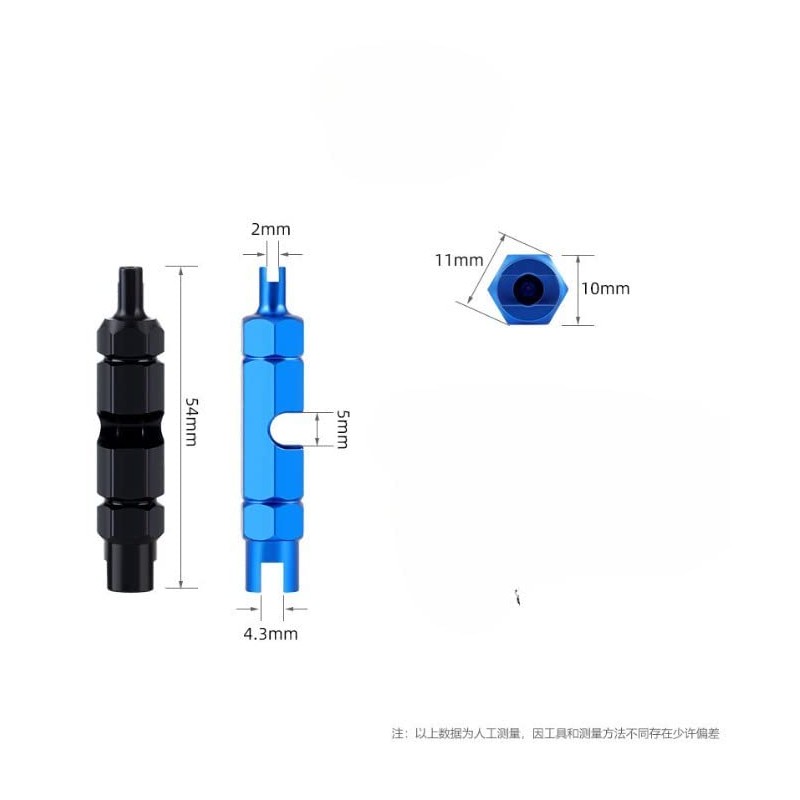 Vmingo Extractor Valvula Francesa Bicicleta Herramienta Llave Quitar Alma Valvula