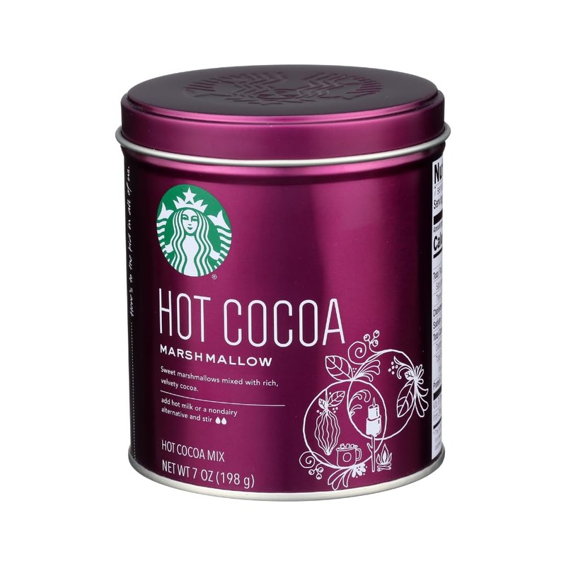 Starbucks Hot Cocoa Mix Tin (Triple Winter Variety, Pack of