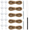NOVINO RV Blinds Repair Kit for Camper Window, Pleated RV