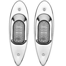 SeaSense LED Teardrop Bow Lights, Red and Green