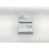 2Pc Flag USA Emblem 3D Badge Flag US Decal Nameplate
