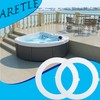 Aretle Replacement Whirlpool Ring On and Off Graphic Snap Ring