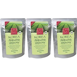 Cha Dô Korea Matcha Premium Organic 3 x 100 g