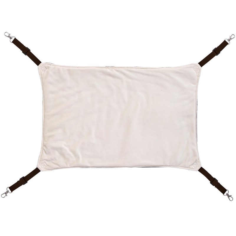Petio Cat Hammock, Necoco, Spacious Sleeping Cat Hammock, Brown