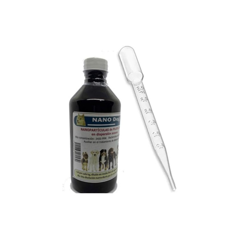 NanoDog Plata Nanopartículas PVP