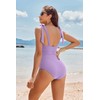 AI'MAGE Womens One Piece Swimsuit Belted 2024 Tummy Control Bathing