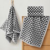 VOOVA & MOVAS Checkered Hand Towels, 100% Cotton, 14x29 in,