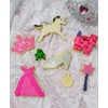 Anniversary House Little Princess Tin-Plated Cookie Cutter Set, Tinplate, X0119