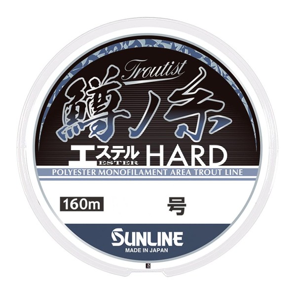 Sunline Troutist Trout Thread Ester Hard Advantage Clear 160m 0.4