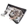 TRQ Front Right Exterior Door Handle Silver Passenger Side Compatible