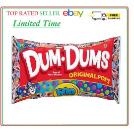 Dum Dum Lollipops Dum Dum Original Pops (500 ct.) - FREE SHIPPING