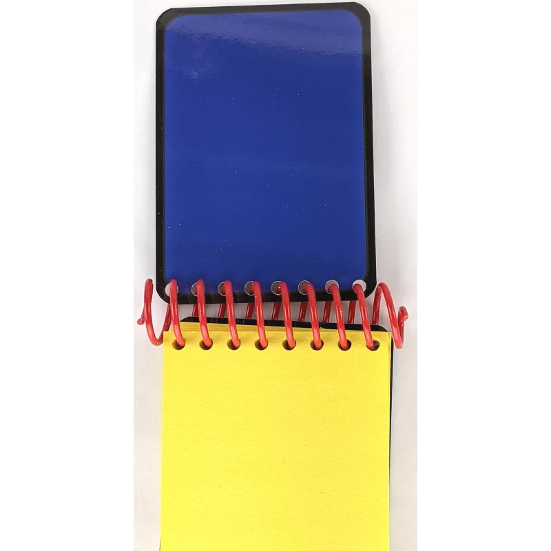 Handy Dandy Notebook Handcrafted Blue Stripes Notebook -LOVE DAY