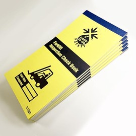 Good To Go Safety Forklift Check Books - Pack of 5 Books (51302) - total of 125 inspections