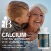Bronson Calcium 1200mg Per Serving Plus Vitamin D3 1000 IU