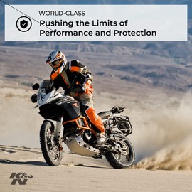 K&N Engine Air Filter: High Performance, Premium, Powersport Air Filter: Fits 2008-2020 YAMAHA (XT250, XT250X) YA-2509