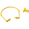 Vitrex Ear Caps with Foldable Headband VIT333120, Yellow