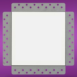 LUXAIRY VENTS AccessPro LAP8 Magnetic Access Panel, Removable Cover, Mold Moisture & Water Resistant, Discreet Flush Mount, for Ceilings & Walls (8" x 8")