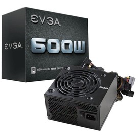 EVGA 600W 80 Plus Certified 100-W1-0600-K1 Power Supply, 600W