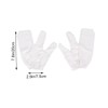 WOONEKY Gloves Bath Scrubber for Body Loofah Lotion Applicator Body