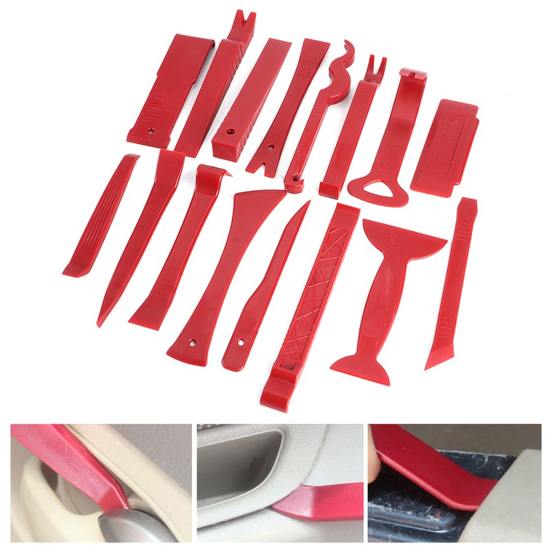 16pcs Auto Interior Trim Removal Tool Kit Panel Audio Dashboard