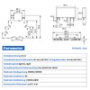 RelayWell 12 V Relay DIN Rail; Silm, Solenoid Power Relay